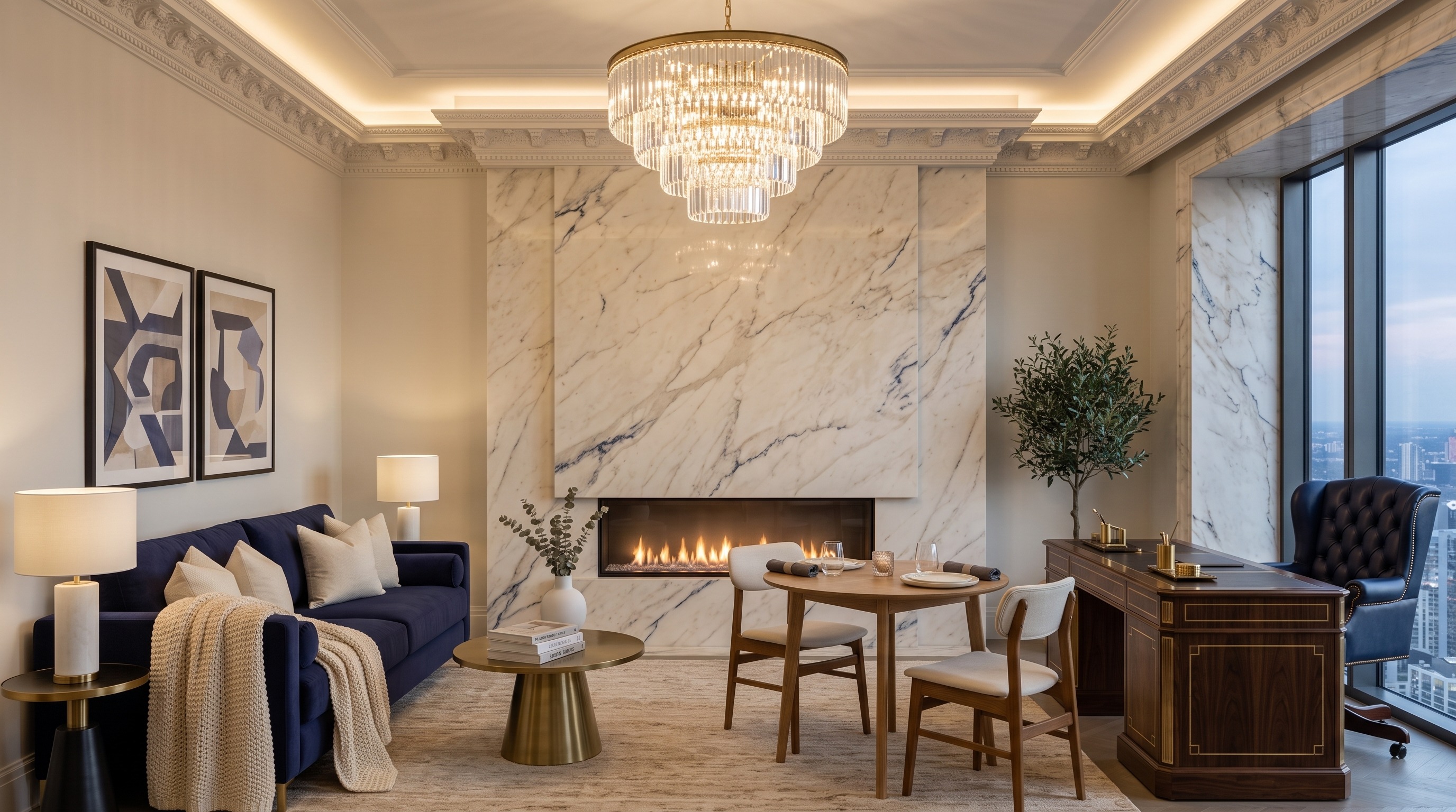 Sample studio suite layout